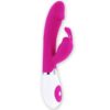 Pretty Love Gene — Rabbit Vibrator, Waterproof, Lilac and White — Clitoral Stimulators