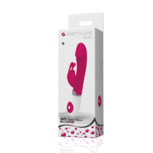 Pretty Love Gene — Rabbit Vibrator, Waterproof, Lilac and White — Clitoral Stimulators — view 3