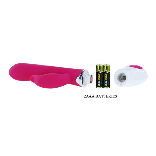 Pretty Love Felix — Rabbit Vibrator, Waterproof, Lilac and White — Clitoral Stimulators — view 5