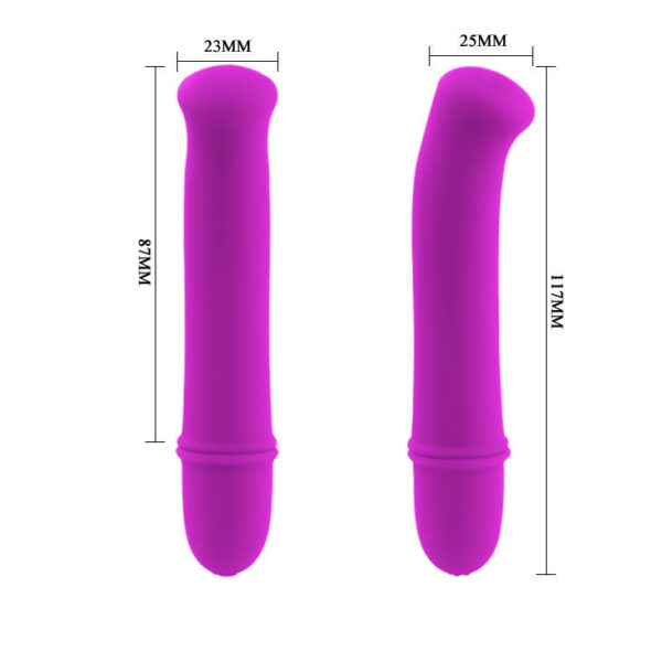 Pretty Love Flirtation Antony — Mini Vibrator, Lilac — Clitoral Stimulators — view 7