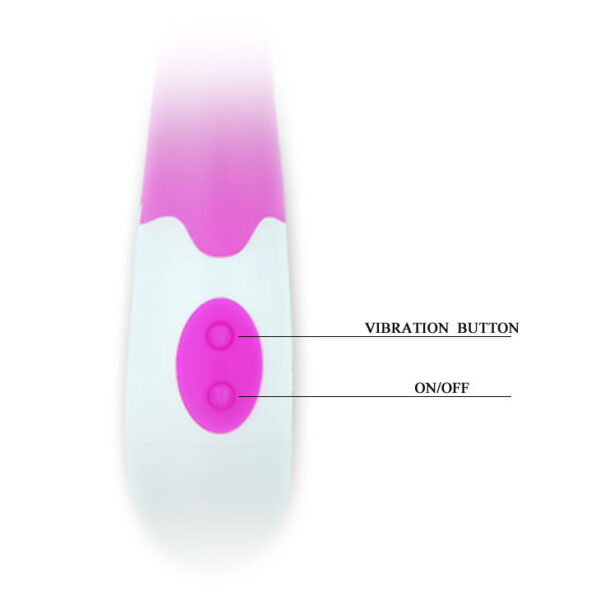 Pretty Love Flirtation Charles — G-Spot Vibrator, Lilac and White — G-Spot Vibrators — view 7