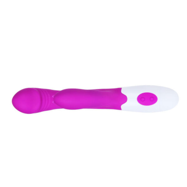 Pretty Love Andre — Rabbit Vibrator, Lilac and White — Clitoral Stimulators — view 7