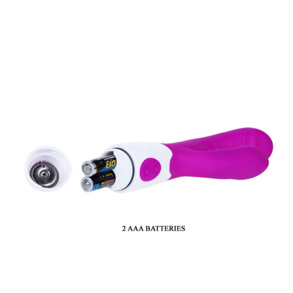Pretty Love Andre — Rabbit Vibrator, Lilac and White — Clitoral Stimulators — view 4