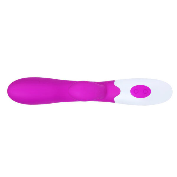 Pretty Love Flirtation Alvis — Rabbit Vibrator, Lilac and White — Clitoral Stimulators — view 7