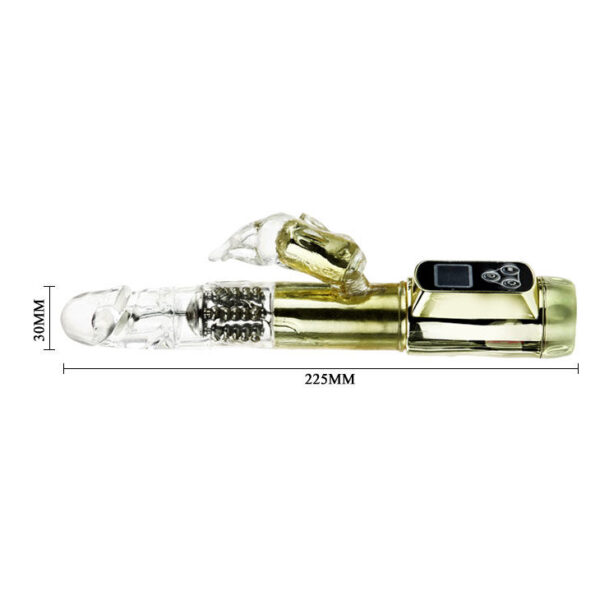 Baile Siberia Passion — Rabbit Vibrator, Waterproof, Gold — G-Spot Vibrators — view 7