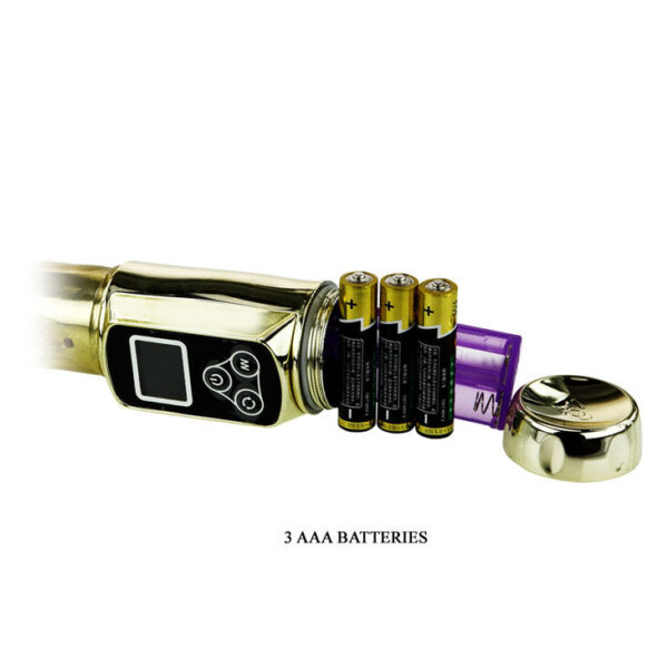 Baile Siberia Passion — Rabbit Vibrator, Waterproof, Gold — G-Spot Vibrators — view 5