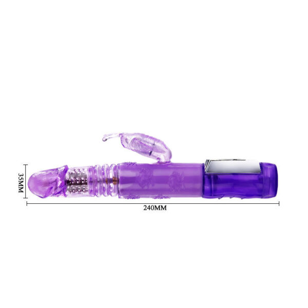 Baile Butterfly Prince — Thrusting Vibrator, Waterproof — G-Spot Vibrators — view 7