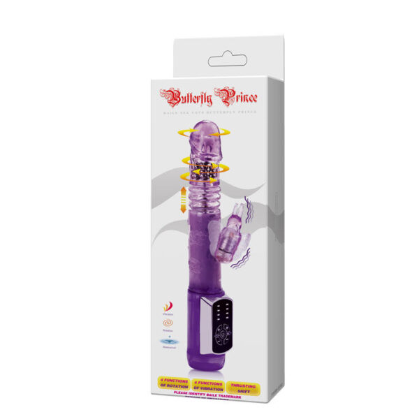 Baile Butterfly Prince — Thrusting Vibrator, Waterproof — G-Spot Vibrators — view 4