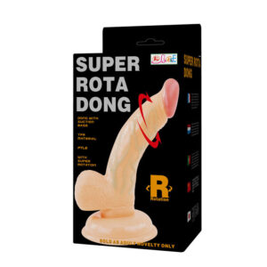 Baile Super Rota Dong — Realistic Dildo, Suction Cup, 15 cm — Realistic Dildos — view 3
