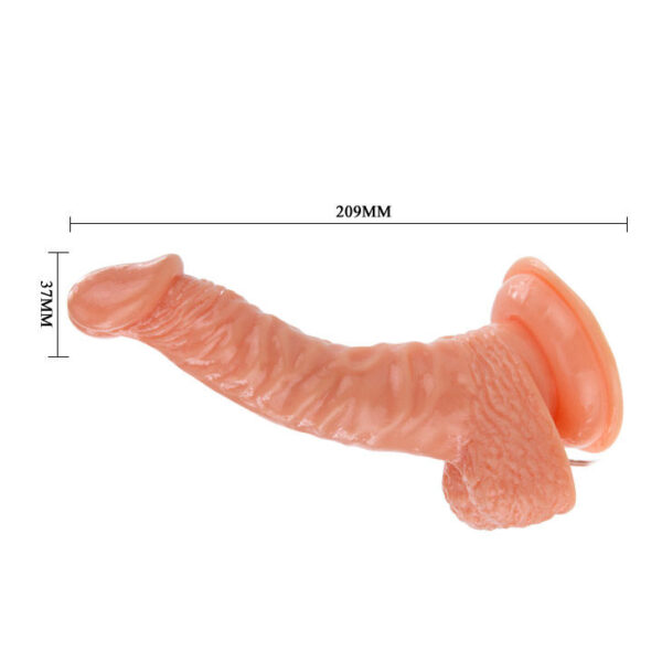 Baile Super Rota Dong — Rotating Vibrator, Suction Cup, Curved — G-Spot Vibrators — view 6
