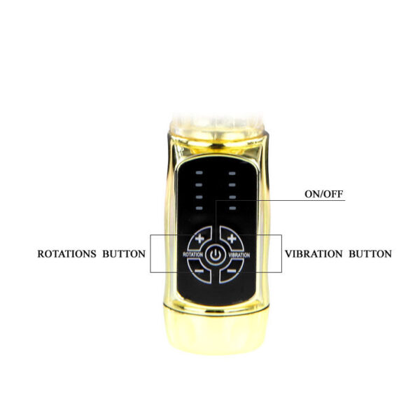 Baile Gold Prince — Rabbit Vibrator, Waterproof — G-Spot Vibrators — view 6