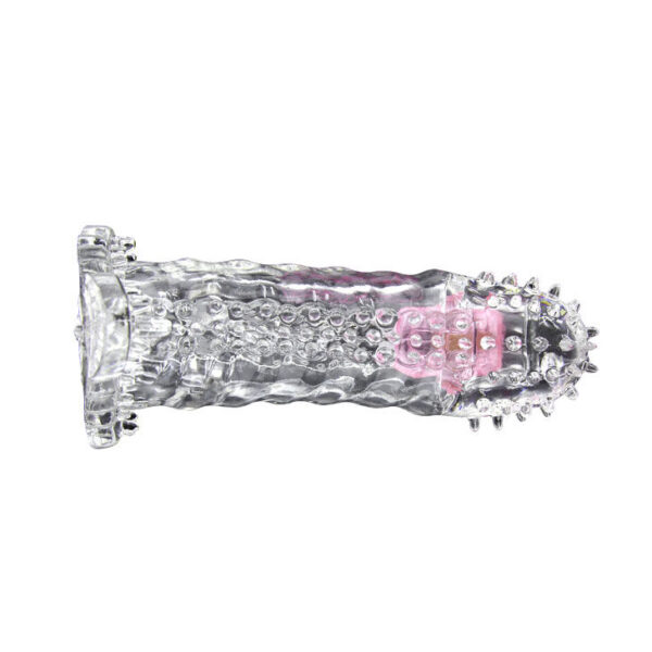 Baile Brave II Man Sensor — Vibrating Penis Sleeve, Clear — Penis Accessories — view 8