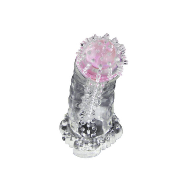 Baile Brave II Man Sensor — Vibrating Penis Sleeve, Clear — Penis Accessories — view 7