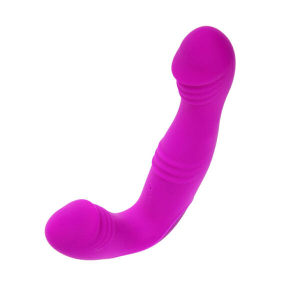 Pretty Love Angelo — Strapless Strap-On, Rechargeable, Lilac — Strap-Ons & Harnesses — view 9