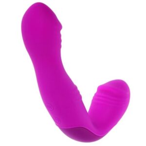 Pretty Love Angelo — Strapless Strap-On, Rechargeable, Lilac — Strap-Ons & Harnesses