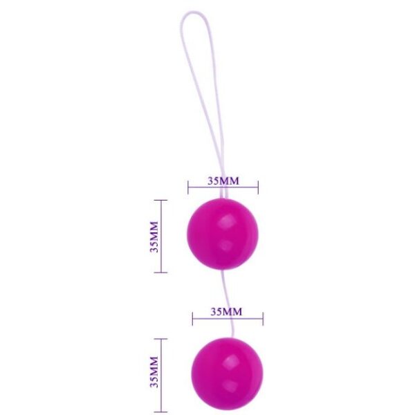 Baile Twins — Kegel Balls, Lilac — Ben Wa Balls — view 2