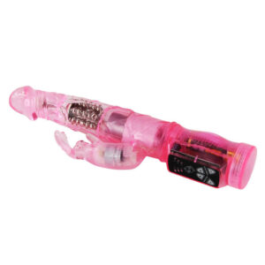Baile Mini Superstimulator — Rabbit Vibrator, Pink — Hi-Tech Vibrators — view 2