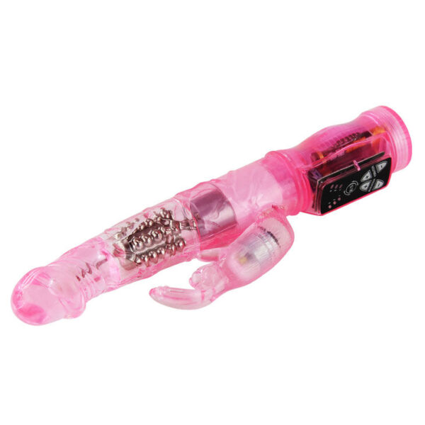 Baile Mini Superstimulator — Rabbit Vibrator, Pink — Hi-Tech Vibrators — view 3