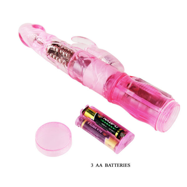 Baile Mini Superstimulator — Rabbit Vibrator, Pink — Hi-Tech Vibrators — view 6