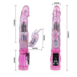 Baile Intimate Lover — Rabbit Vibrator, Waterproof — Hi-Tech Vibrators — view 2