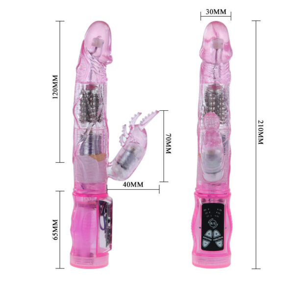 Baile Intimate Lover — Rabbit Vibrator, Waterproof — Hi-Tech Vibrators — view 2