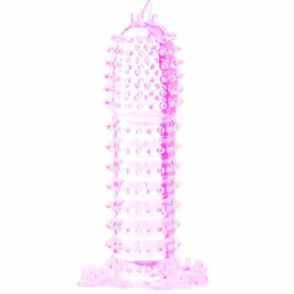 Baile Stimulating Points — Penis Sleeve, Pink — Penis Accessories