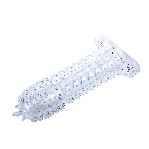 Baile Stimulating Points — Penis Sleeve, Clear — Penis Accessories — view 3