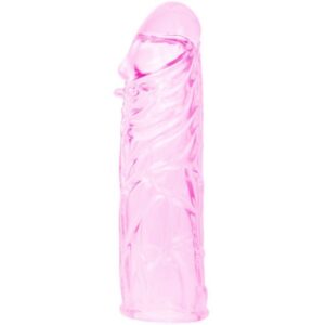 Baile — Penis Sleeve, Silicone, Pink — Penis Accessories