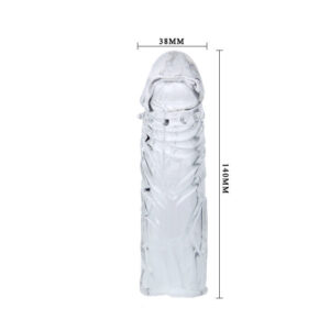 Baile — Penis Sleeve, Silicone, Clear — Penis Accessories — view 3
