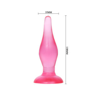 Baile Soft Touch — Butt Plug, Suction Cup, 14.2 cm, Lilac — Anal — view 3