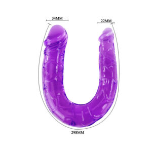 Baile — Double Dildo, 29 cm, Lilac — Anal — view 4