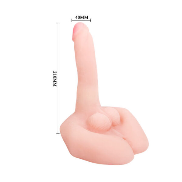 Baile Mr Big — Vibrating Masturbator — Vibrating Textured Sleeves — view 3