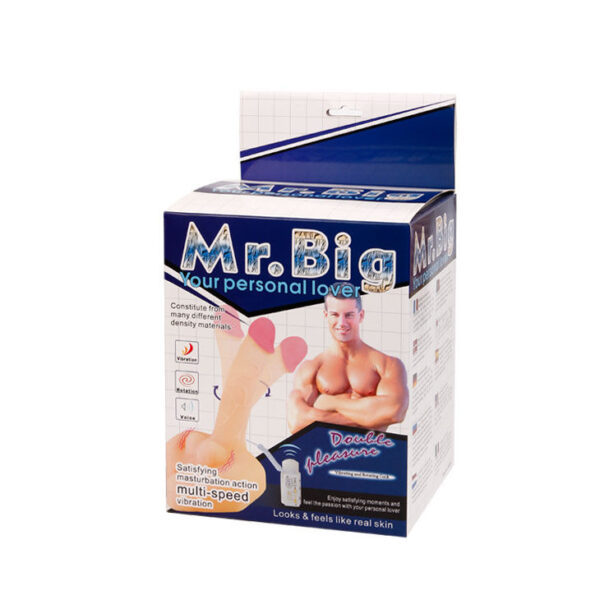 Baile Mr Big — Vibrating Masturbator — Vibrating Textured Sleeves — view 8