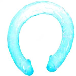 Baile — Double Dildo, 44.5 cm, Blue — Dildos