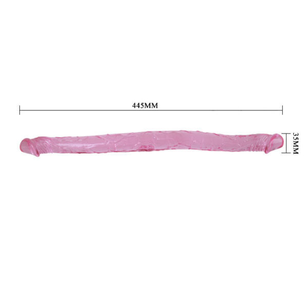 Baile — Double Dildo, 44.5 cm, Lilac — Dildos — view 3