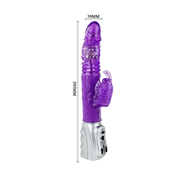 Baile Butterfly Tulip — Thrusting Vibrator — Hi-Tech Vibrators — view 5