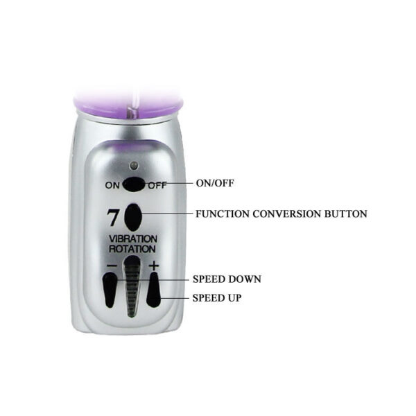 Baile Butterfly Tulip — Thrusting Vibrator — Hi-Tech Vibrators — view 6