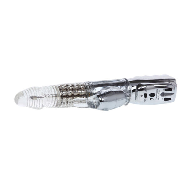 Baile Amour Missile — Rabbit Vibrator, Transparent — Hi-Tech Vibrators — view 3