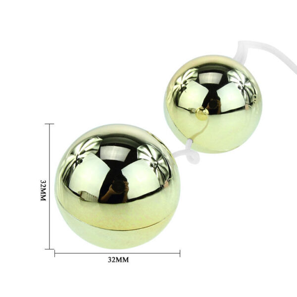Baile Golden — Vibrating Kegel Balls — Ben Wa Balls — view 5
