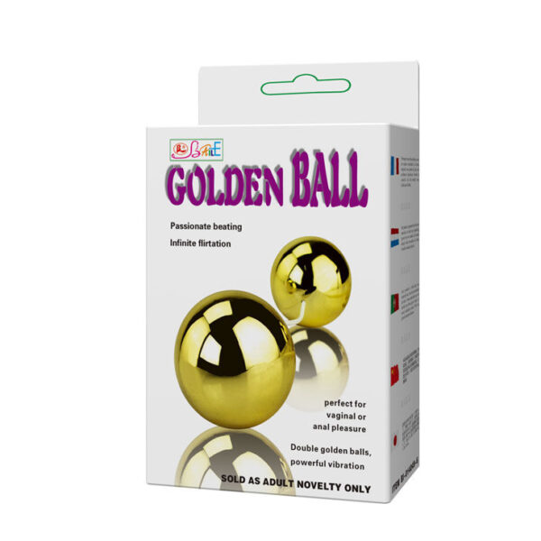 Baile Golden — Vibrating Kegel Balls — Ben Wa Balls — view 2