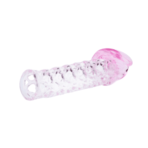 Baile — Penis Extension Sleeve, Pink — Penis Accessories — view 4