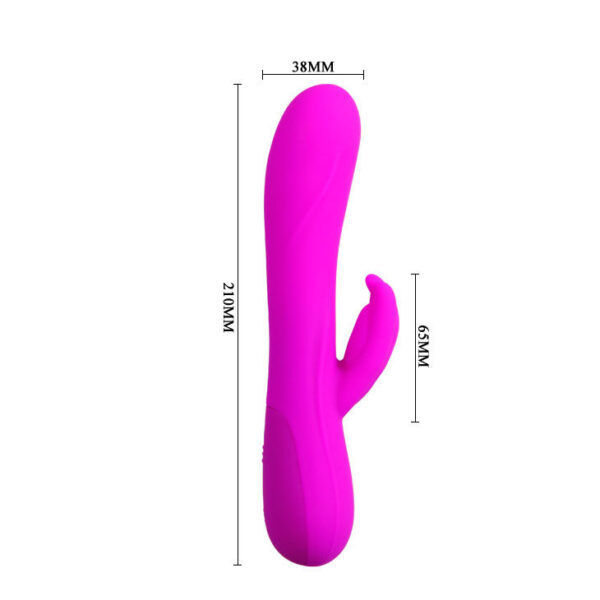 Pretty Love Barrete — Rabbit Vibrator, Waterproof — Clitoral Stimulators — view 5
