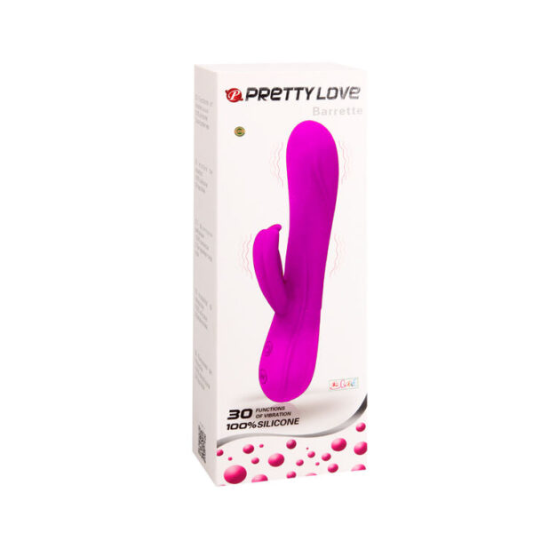 Pretty Love Barrete — Rabbit Vibrator, Waterproof — Clitoral Stimulators — view 8