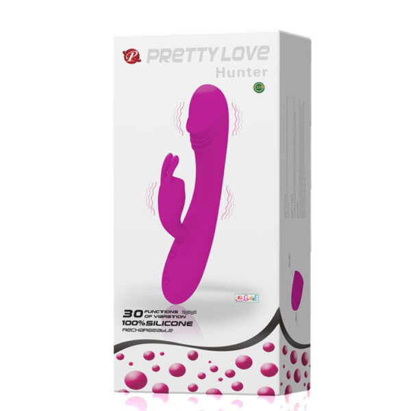 Pretty Love Smart Hunter — Rabbit Vibrator, Rechargeable — Clitoral Stimulators — view 9