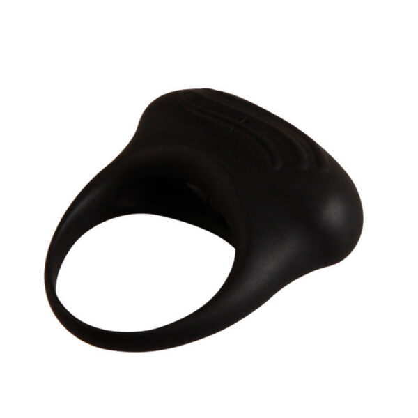 Pretty Love Bertram — Vibrating Cock Ring, Silicone, Black — Cock Rings — view 4