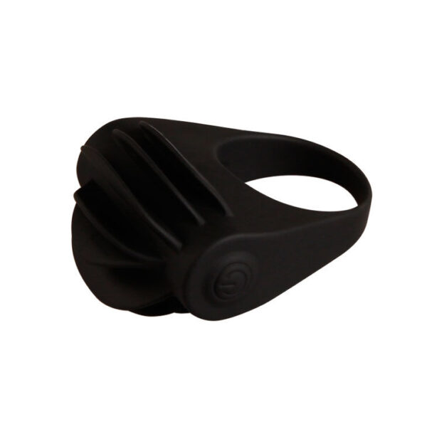 Pretty Love Chester — Vibrating Cock Ring, Silicone, Black — Cock Rings — view 3