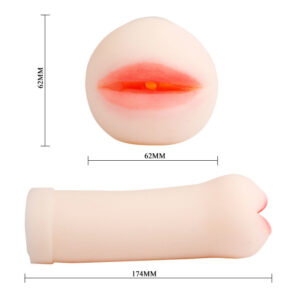 Baile Passion Lady Mouth — Oral Masturbator — Textured Strokers — view 4