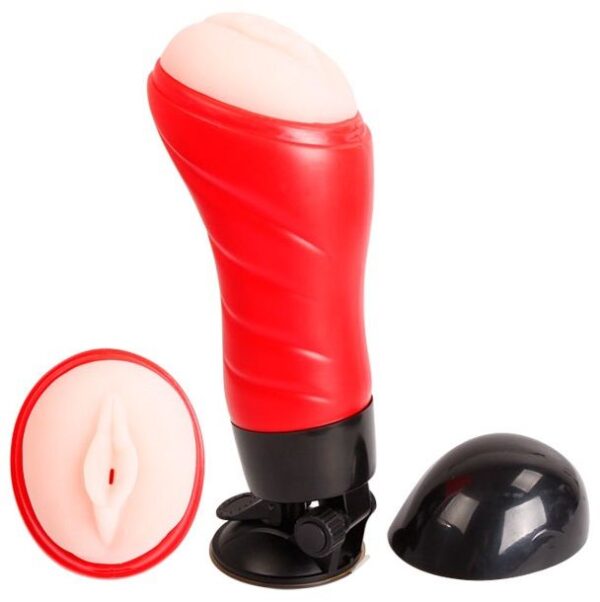 Crazy Bull Vagina Base — Vibrating Masturbator, Suction Cup — Vibrating Strokers — view 2