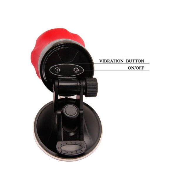 Crazy Bull Flora — Vibrating Masturbator, Suction Cup — Vibrating Strokers — view 8
