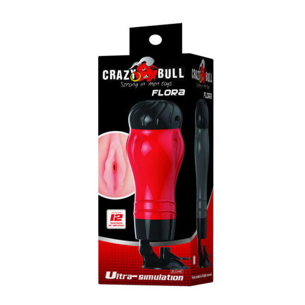 Crazy Bull Flora — Vibrating Masturbator, Suction Cup — Vibrating Strokers — view 9